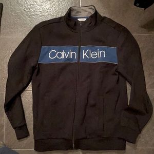 Calvin Klein Men’s zip up sweatshirt - NWOT